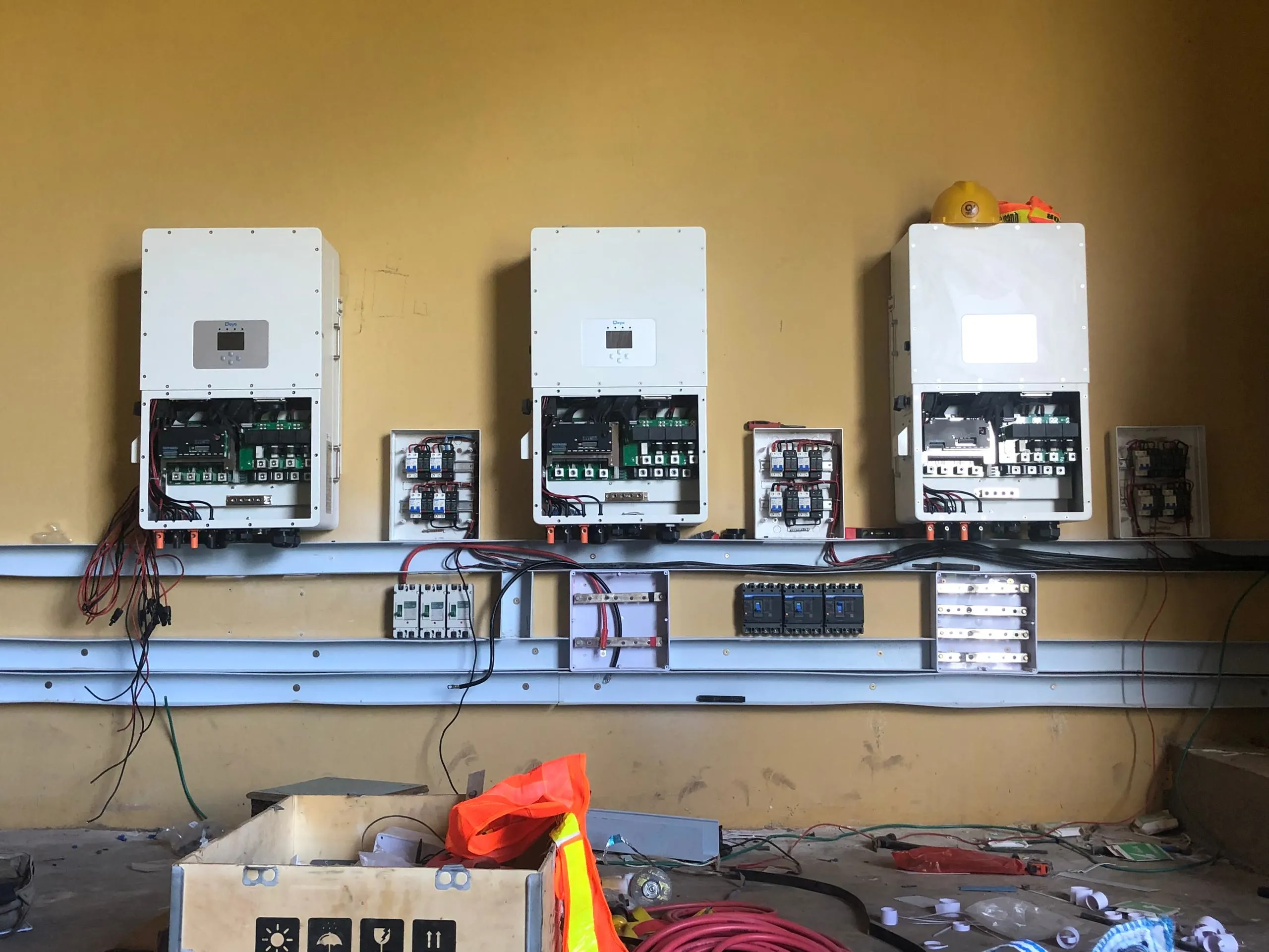 YSA Electrical Team at Work